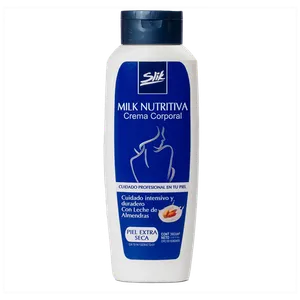 Crema Corporal Milk Nutritiva Slik 190gr